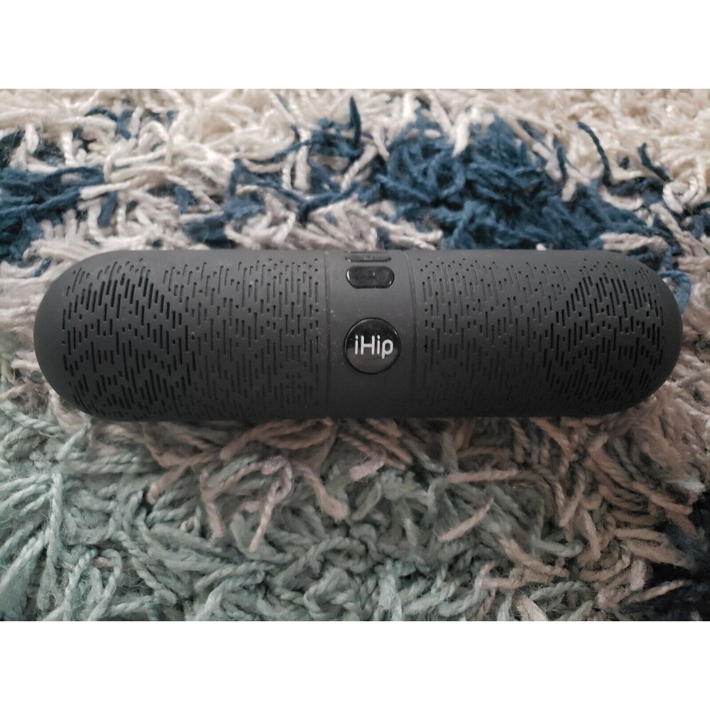 iHip Jambar Black Bluetooth Portable Speaker